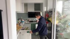 上海市寶山區環綠國際公寓室內除甲醛-家庭客戶除甲醛案例